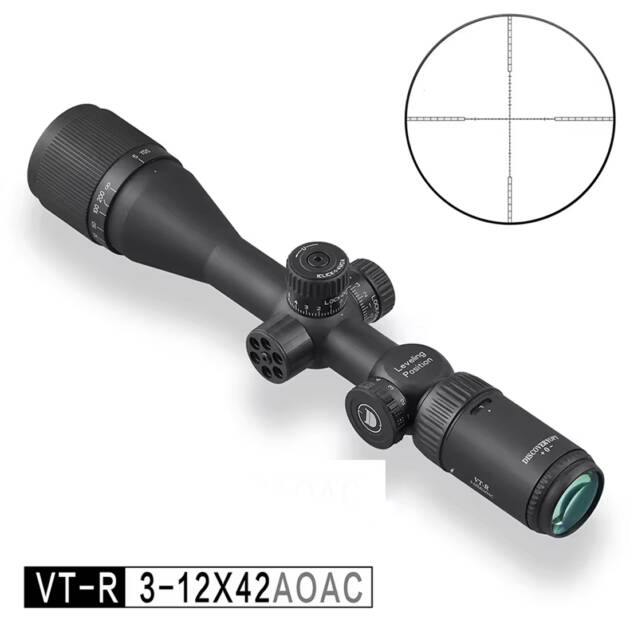 Discovery Scopes, MS 3-12X42, AOAC 25.4mm