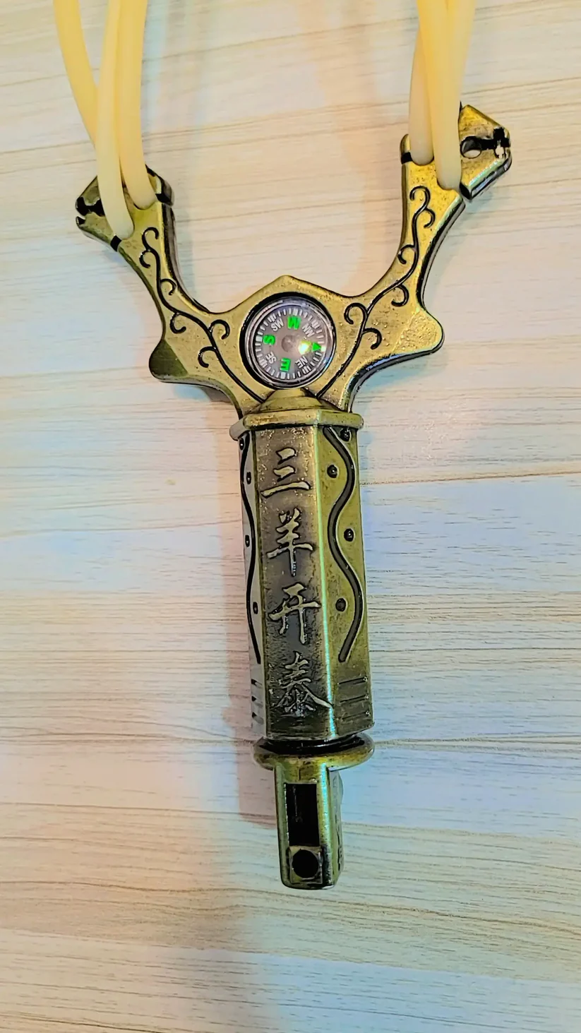 Premium Steel-Handled Slingshot - Image 2
