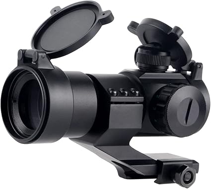 TacFire Red-Green Dual Illuminated Red Dot Sight With Cantilever Mount - RD004