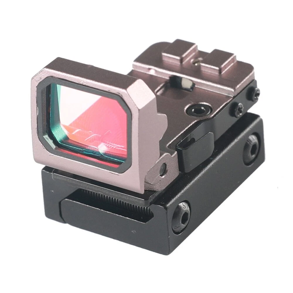Tactical Mini Folding Flip Up Red Dot Sight Reflex Sight - Image 4