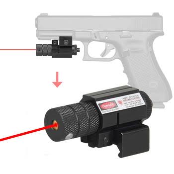 Ddartsgo Red Laser Beam Dot Sight Scope Rifles Pistols Handguns Adjustable Picatinny Mount - Image 5